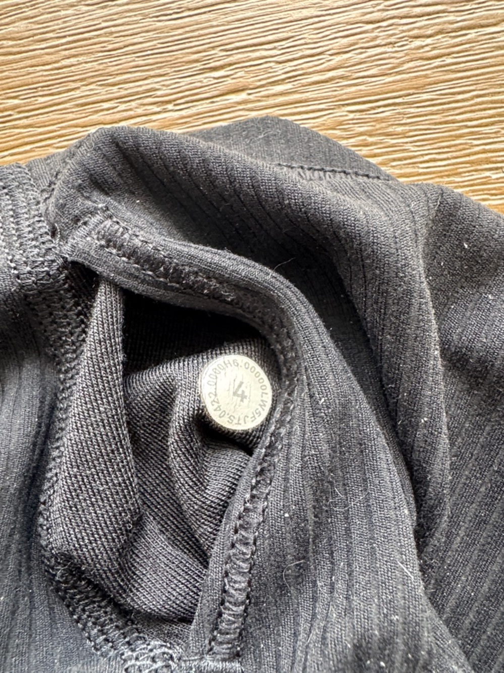 lululemon athletica Black High-Rise Ribbed Leggings - Picture 4 of 4
